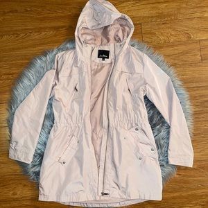 Nude Pink windbreaker / rain jacket
